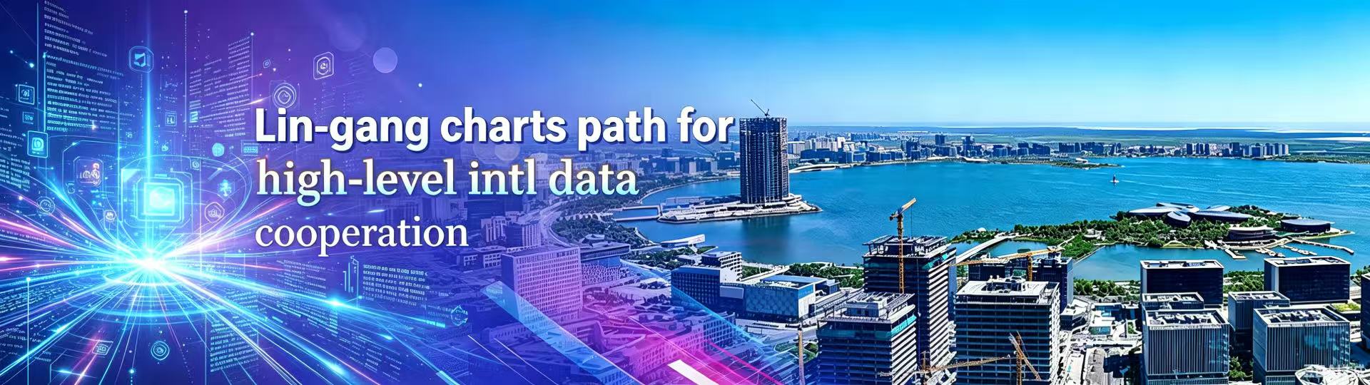 Lin-gang charts path for high-level intl data cooperation
